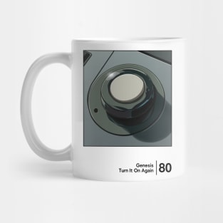 Turn It On Again - Minimal Style Graphic Design Mug